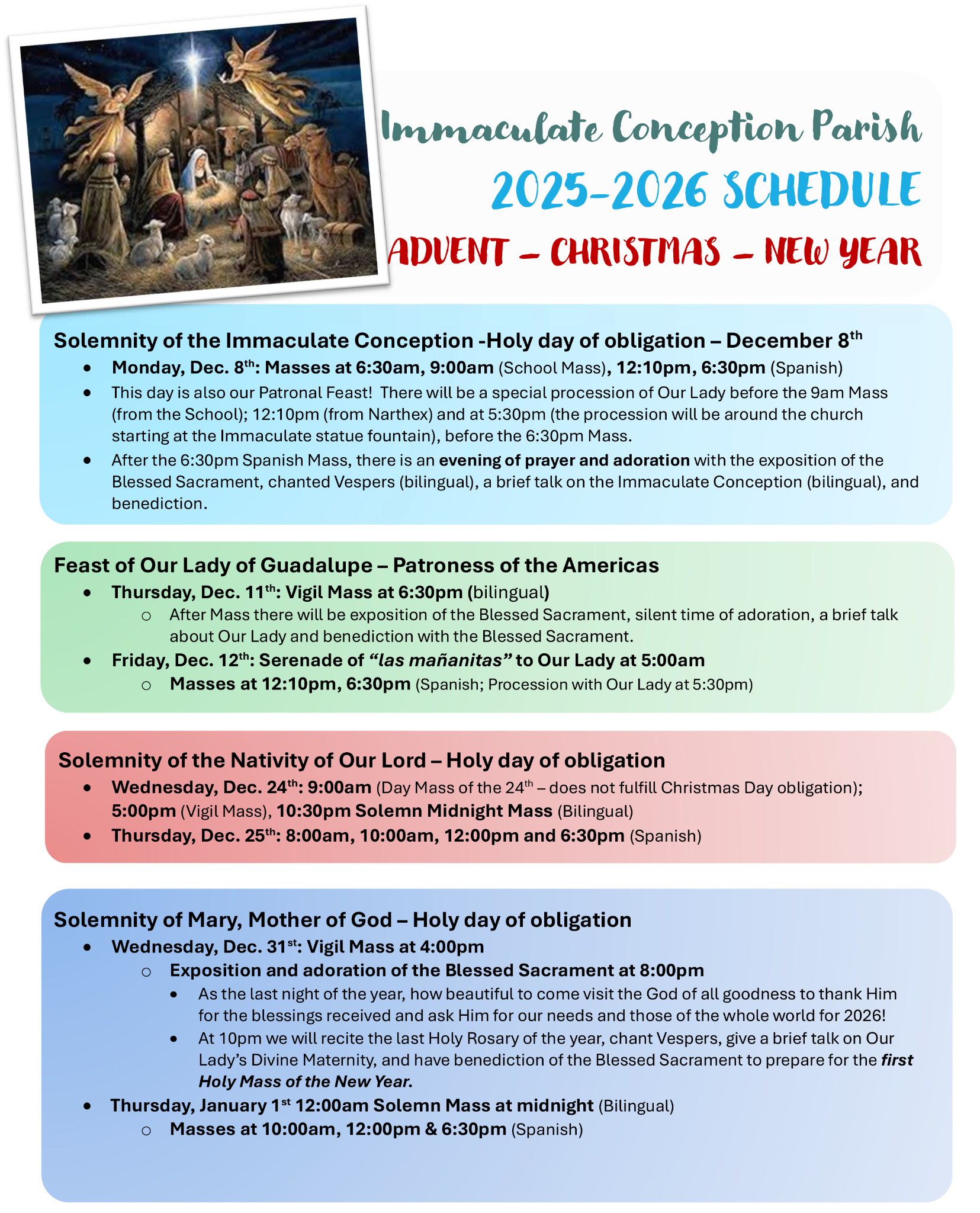 View Advent Christmas Schedule Here view-advent-christmas-schedule-here